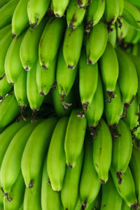 green-bananas-background